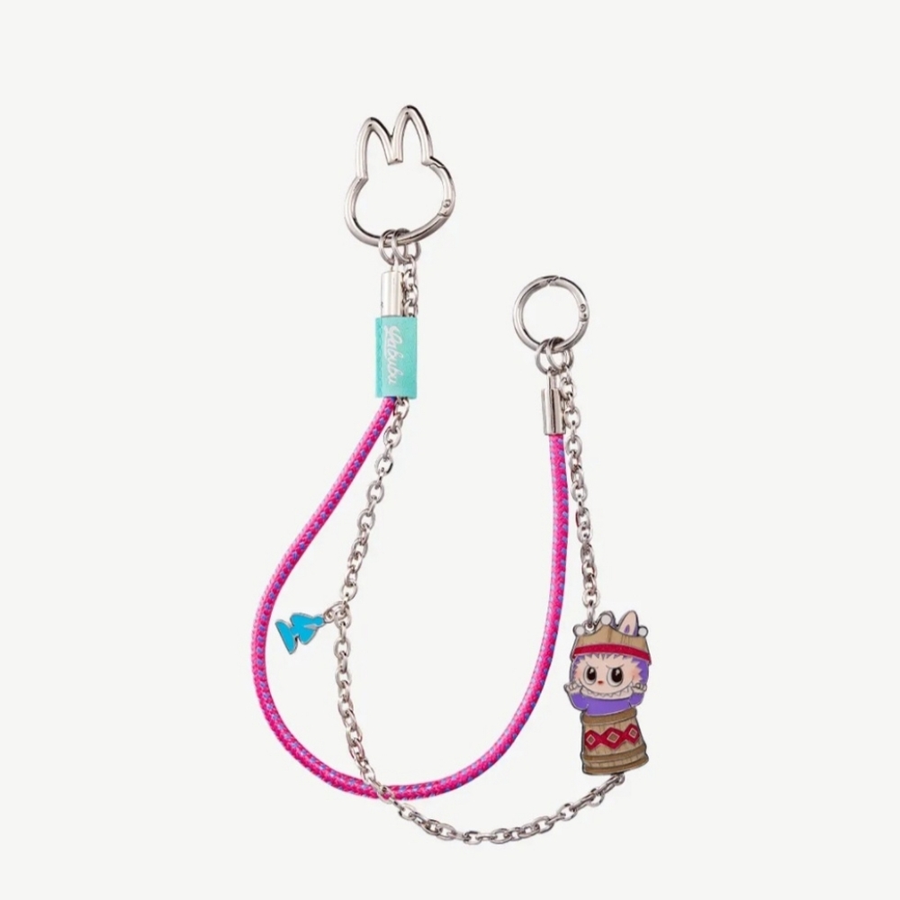 Pop Mart The Monsters Labubu Let's Checkmate Bishop Bag Charm